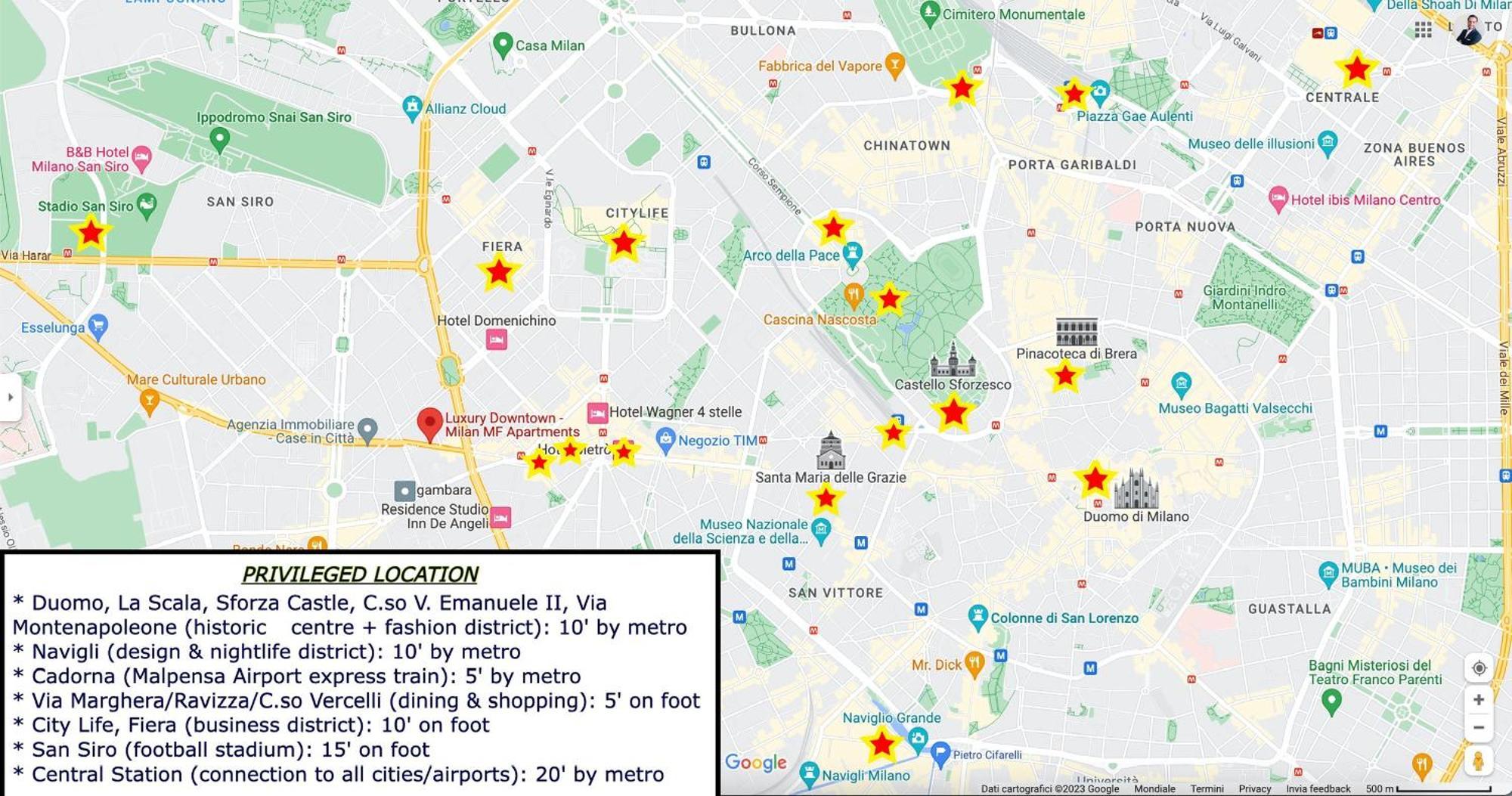 Luxury Downtown - Milan Mf Apartments Екстер'єр фото